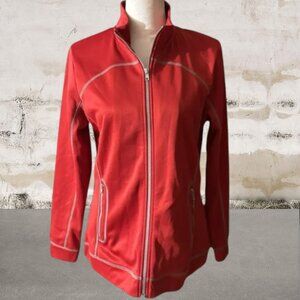 Clique Men's Red Utility Lightweight Full Zip Jacket Size Medium